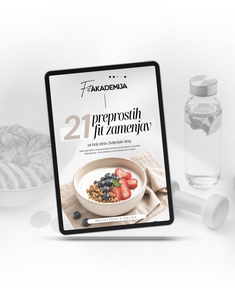 E-knjiga 21 preprostih fit zamenjav